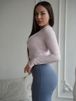 Лонгслив Wrap Easy, розовый