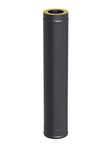Сэндвич-труба BLACK (AISI 430) L-1м.