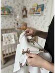 Набор детских полотенец для ванной и кормления 3 шт