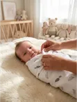 Муслиновая пеленка для новорожденного
