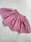 Юбка муслиновая на резинке хлопок 100% розовая
