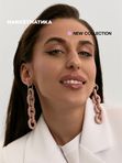 Серьги женские бижутерия Маркетматика