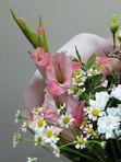 Букет «Розовый этюд»