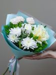 Букет-комплимент с французской розой №83