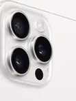 iPhone 15 Pro 128 ГБ, Dual: nano SIM + eSIM, белый титан