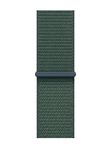 Apple Watch SE 2024 44mm Starlight Aluminum Case with Lake Green Sport Loop