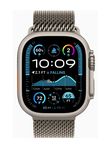 Apple Watch Ultra 2 (2024) 49mm Natural Titanium Case with Natural Titanium Milanese Loop M