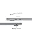 Ноутбук Apple MacBook Air 15 (M5, 10C CPU/10C GPU, 2026), 24 ГБ, 1 ТБ SSD, Silver (серебристый) MDVC