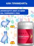 Кормовая добавка, хондропротектор нового поколения, улучшающая состояние печени и сердца у кошек, собак, крыс и хорьков АртроГликан (Биоцентр), 300таблеток