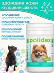Polidex SuperWool Plus для собак кормовая добавка для улучшения состояния кожи, шерсти и когтей, а также для профилактики дерматитов у собак и щенков Полидекс Супер Вул плюс, 60таб