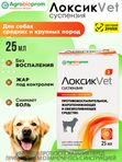 ЛоксикVet противовоспалительная, жаропонижающая и обезболивающая суспензия 2 мг, 25 мл