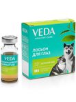 Лосьон для гигиенической обработки глаз у кошек и собак Veda Зеленый чай, 30мл