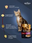 Корм для кошек влажный Mr.Buffalo ADULT SENSITIVE паучи индейка в соусе 85 г х 28 шт