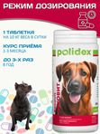 Polidex Recovit кормовая добавка для восстановления организма собак после укуса клеща, операций, травм, потерь крови Полидекс Рековит,300таб
