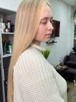Сложное окрашивание длинных волос