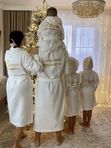 Халат вафельный детский с вашей надписью