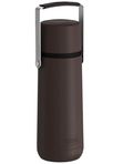 Термос THERMOS GUARDIAN TS-2409 BK 1.2L, поворотная ручка, коричневый