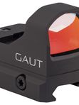 Коллиматорный прицел Gaut Tourmaline 1x24x17 открытый, для ружья, точка 3 МOA, красная, 10 уровней подсветки, датчик движения, на Weaver