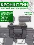 Кронштейн SAG AK TAC боковой быстросъёмный Picatinny/ACOG (S20128)