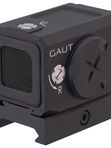 Коллиматорный прицел Gaut Tourmaline 1x20x18 закрытый, для ружья, точка 3 МOA красная, 10 уровней подсветки, датчик движения, на Weaver