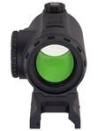 Коллиматорный прицел Gaut Tourmaline 1x25 закрытый, для ружья, точка 3 МOA зелёная, 10 уровней подсветки, датчик движения, на Weaver / Picatinny