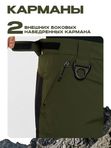 Брюки мужские H.U.T. Kivach, мембранные ветрозащитные, хаки, XXL