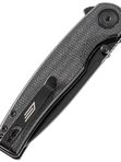 Нож складной GhostBlade Moroi, сталь D2, 58-62 HRC, рукоять микарта чёрная