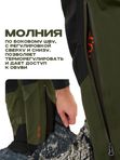 Брюки мужские H.U.T. Kivach, мембранные ветрозащитные, хаки, 3XL
