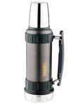 Термос THERMOS WORK 2520 GM 1.2L, складная ручка, чёрный графит