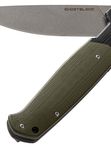 Нож складной GhostBlade Rune, сталь D2, 58-62 HRC, рукоять G10 оливковая