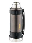 Термос THERMOS WORK 2520 GM 1.2L, складная ручка, чёрный графит