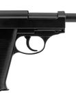 Пневматический Walther P38 страйкбольный пистолет металлический 6мм