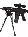 Cошки Firefield Bipod на антабку, 22,8 -35,5см