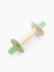 Силиконовый массажер для дёсен прорезыватель milky green Happy Baby (0+)