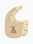 Нагрудный фартук на кнопке 2 шт Teddy Happy Baby (6мес+)