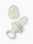 Ниблер с силиконовой сеточкой light grey Happy baby (6мес+)