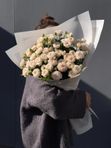 Кустовые розы в упаковке (от 5 шт)