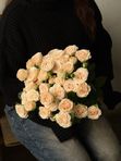 Кустовые розы в ленту (от 5 шт)