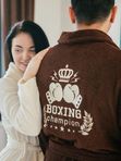 Халат с вышивкой BOXING