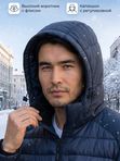 Зимняя куртка темно-синего цвета  306035154 РР3