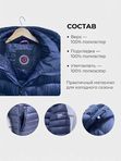 Зимняя куртка темно-синего цвета  306035154 РР3