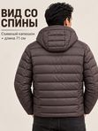 Зимняя куртка коричневого цвета  474383696  РР3
