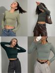 Лонгслив укороченный SHOPDAANNA 72447457