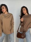 Лонгслив SHOPDAANNA oversizе (ткань фуллайкра) 72455115