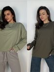 Лонгслив SHOPDAANNA oversizе (ткань фуллайкра) 72455115