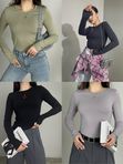 Базовый лонгслив SHOPDAANNA стандартной длины 72450513