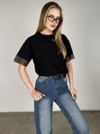 Футболка с сеткой SHOPDAANNA 72459678\15
