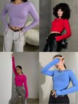 Лонгслив укороченный SHOPDAANNA 72447457