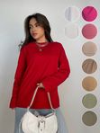 Лонгслив SHOPDAANNA oversizе (ткань фуллайкра) 72455115