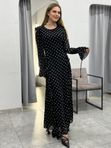 Платье в горошек (шифон) 72460903